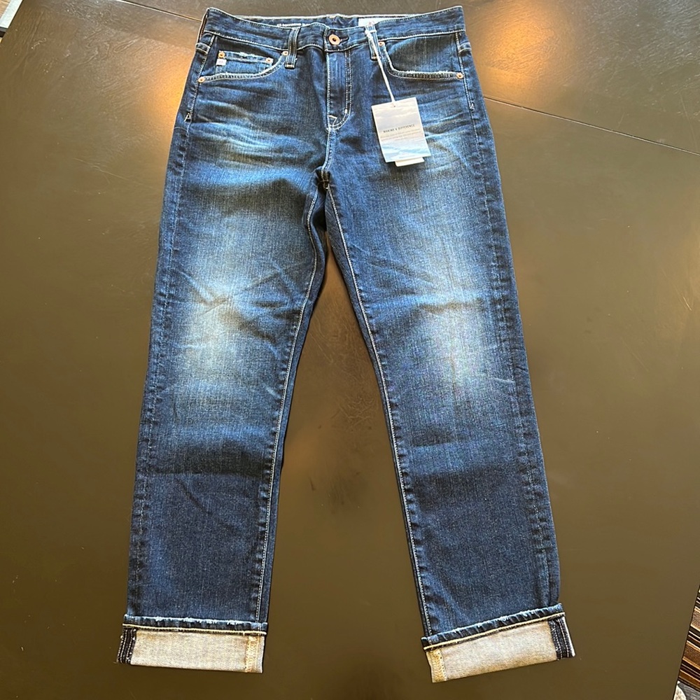 AG ex-boyfriend slim blue jeans, size 26